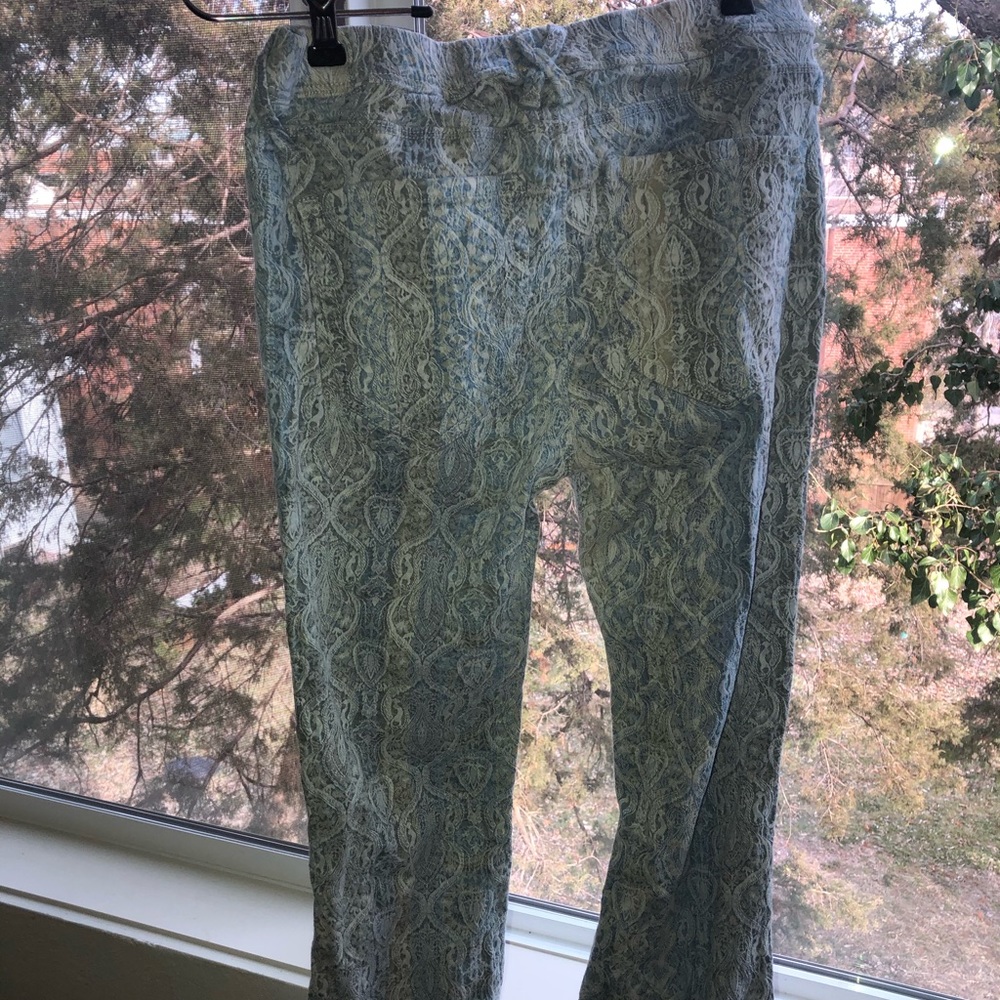 Flared patterned jeans - Picture 4 of 4